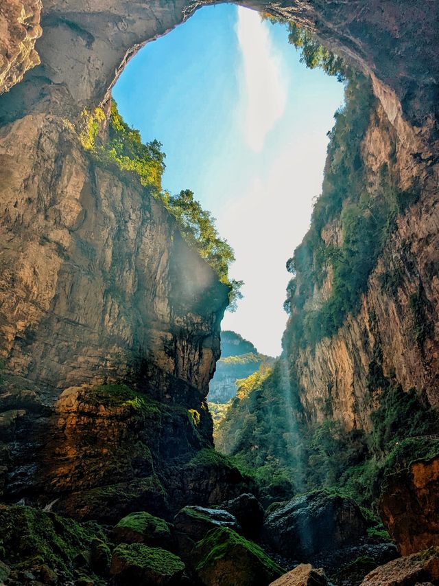 陝西小眾景點 | 世界最美天坑—漢中禪家岩天坑