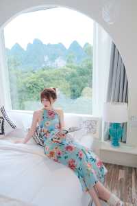桂林陽朔 | 住到了20元 𝗿𝗺𝗯的背景裡 風景美如畫