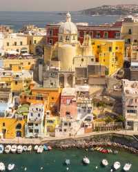 🇮🇹❤️ Best of Procida, Italy: A kaleidoscope of colors awaits! 😍