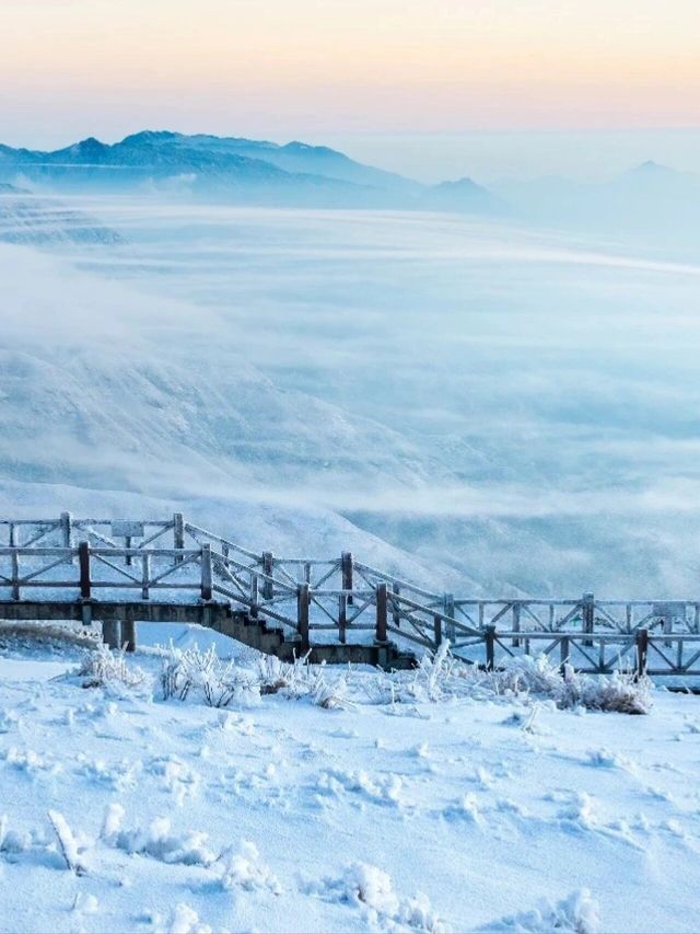 你見過武功山的冬天嗎？真的每個季節都值得去！