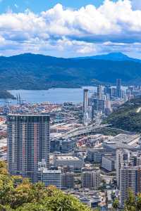 深圳東部坐落在雲海中的免費觀景台