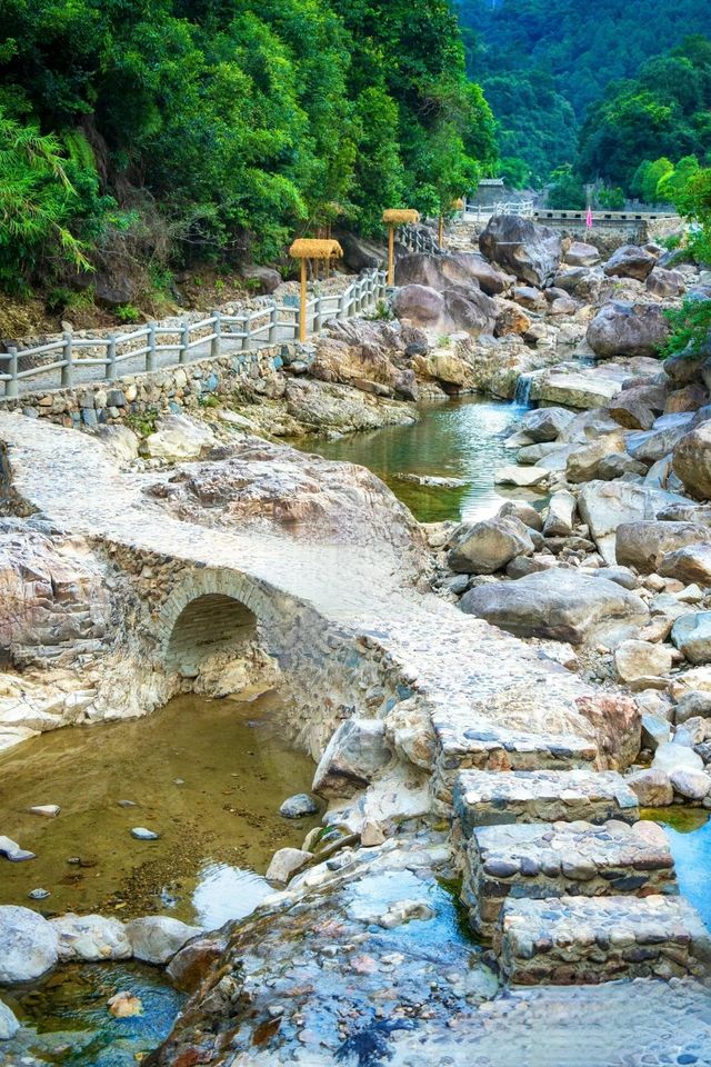 福建「小九寨溝」連江貝里蟹谷好治癒啊