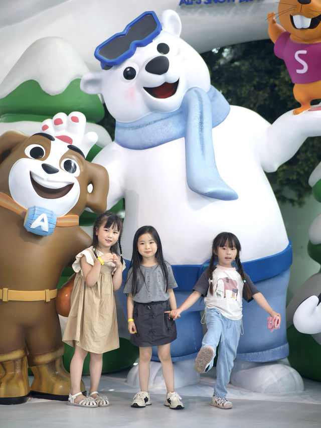 上海1h直達阿爾卑斯，帶娃在夏天裡堆雪人