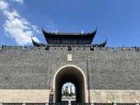 蘇州城牆博物館位於蘇州相門段城牆南段城牆內