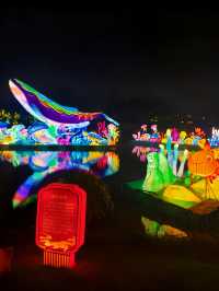 合肥骆岗公園燈會,中秋國慶期間必去景點。