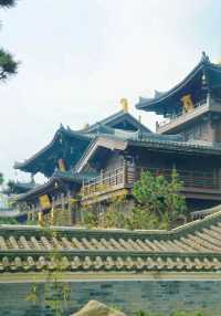 厚重大氣的綿竹吉祥寺。