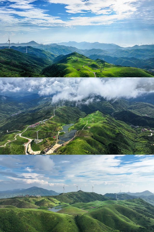 周末出逃計劃丨廣州周邊仰天湖大草原。