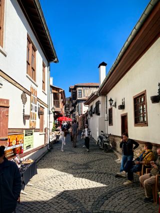 The twelfth stop in Turkey, Ankara Old Town (below the castle).