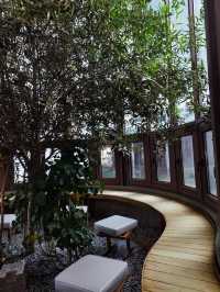 世博公園旁的秘密花園森系餐廳