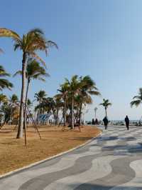 北海避寒之銀灘觀落日
