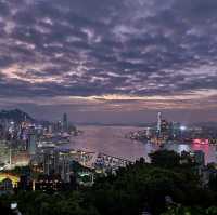 香港紅香爐峰⛰️|登頂看維港夜色🌇