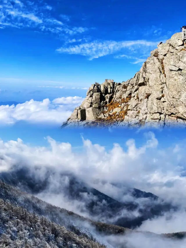 The mountaintop scenery is a must-see.~~