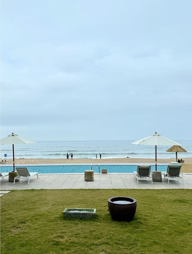 入住了一線海景視野的神仙酒店！