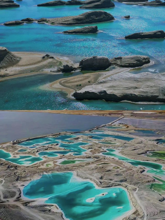 探秘戈壁中的「千島湖」 「魔鬼城」