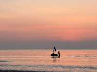 Lucky Sunset and sunrise at Shilaoren Beach 