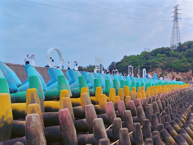 五一去洞頭玩啦