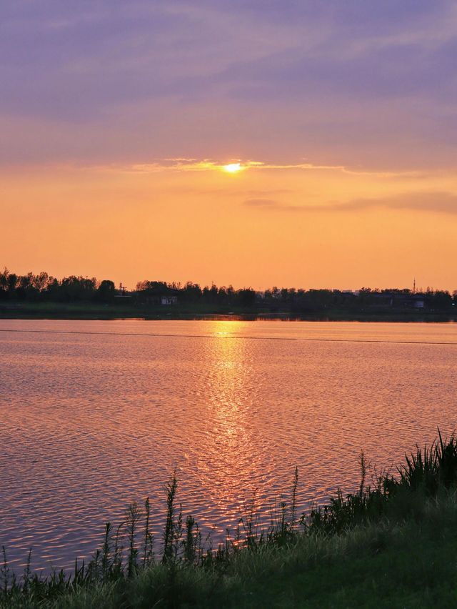 原來西安真係有「洱海」夕陽絕美