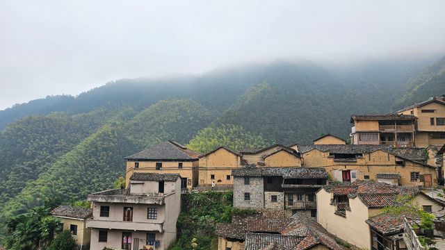 秘境松陽陳家鋪村雲霧打卡點 秘境松陽陳家鋪村雲霧打卡點