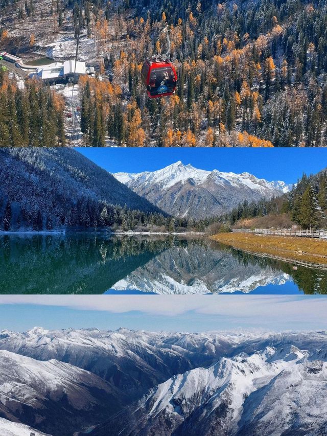 達古冰川已回｜冬日的雪看的心暖暖的