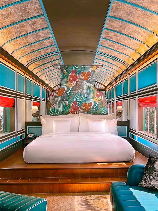 曼谷周邊小眾秘境，火車主題酒店