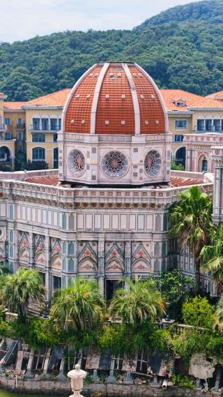 イタリアの水の都にいる気分で