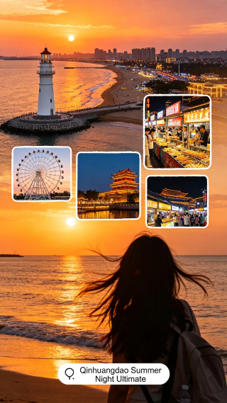Qinhuangdao summer night ceiling local secret night tour route, so beautiful you won’t want to leave