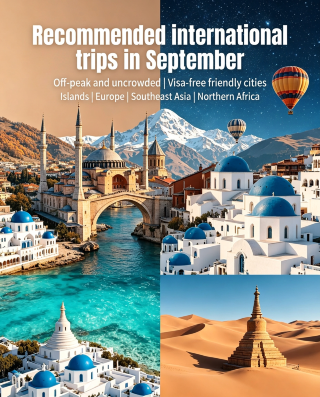 September travel abroad | 6 stunning visa-free destinations for off-peak travel, fewer crowds, and unbeatable value