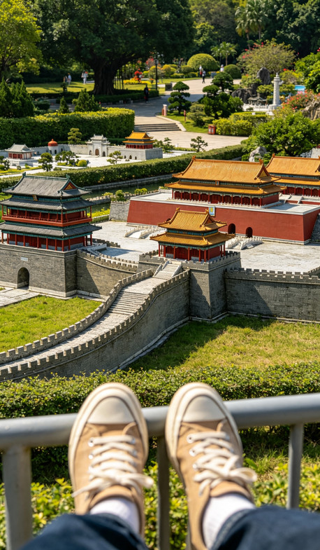 深セン錦繍中華民族村1日観光｜ミニチュアの中国風風景＋民族文化体験