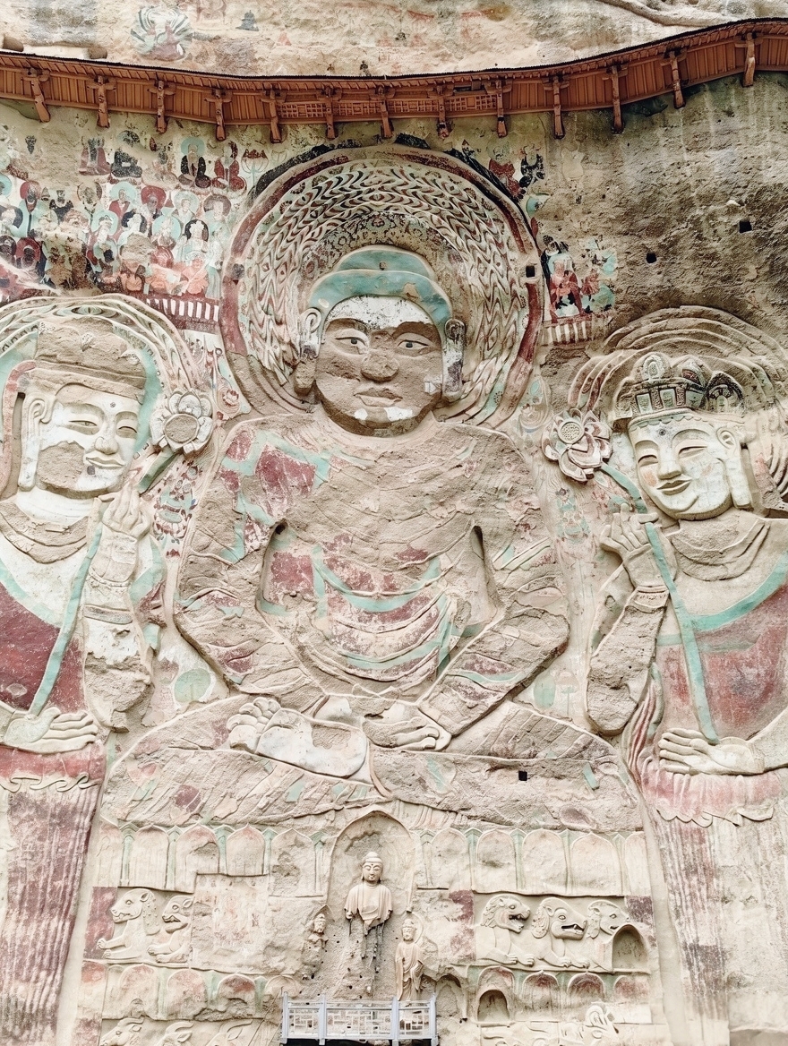 Daxiangshan in Gangu, Gansu | Climb 647 stone steps to meet a thousand-year-old Buddha with a blue beard