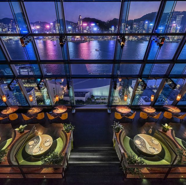 香港尖沙咀｜絕美浪漫海景晚餐🌃🥂