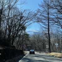 大迫力の浅間山が楽しめる鬼押しハイウェー