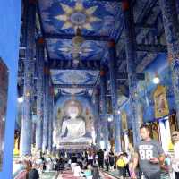 Gorgeous Blue Temple