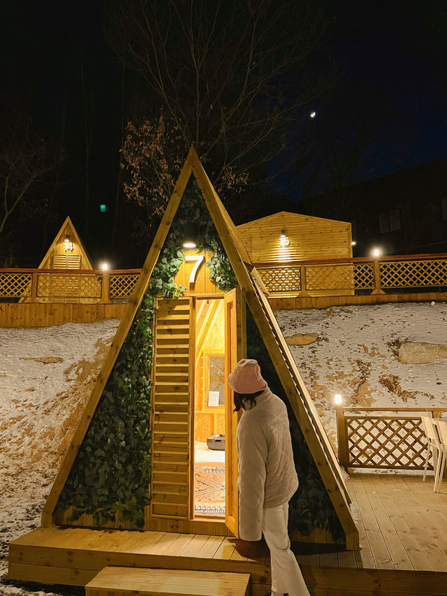 경기도 숲 속에 나만의 오두막 캠핑⛺️