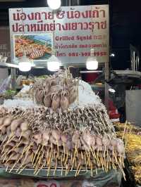 ปลาหมึกย่าง เยาวราช📍 