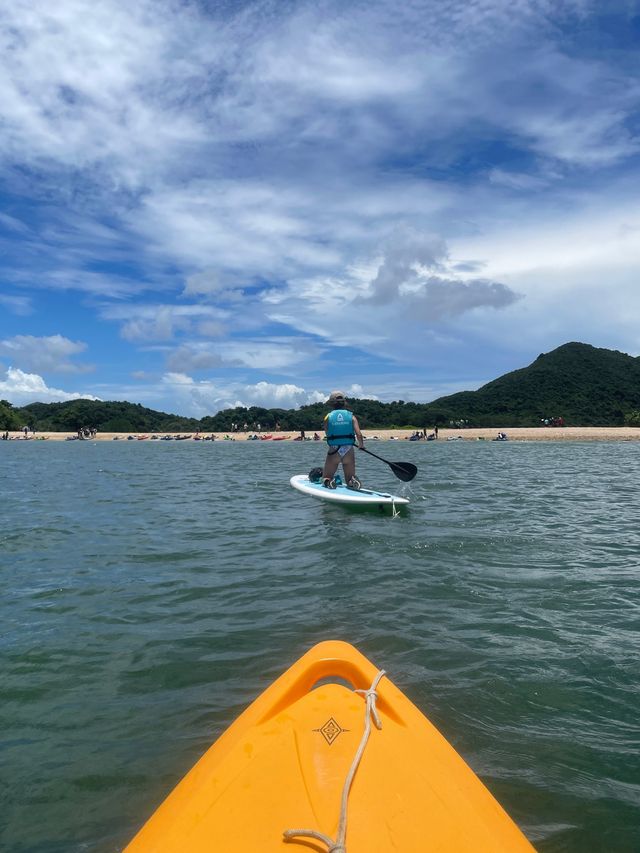 白沙洲🚣🏽‍♀️開餐｜西貢最近水清靚島💙🩵