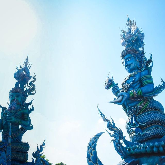วัดร่องเสือเต้น วัดสวยเชียงราย