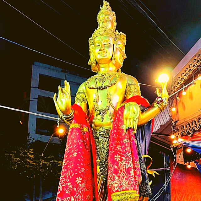 📿เทวาลัยแยกรัชดา ห้วยขวาง