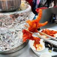 【韓国 / 広蔵市場】麻薬？！キンパや市場ご飯を堪能！