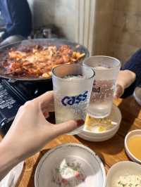 韓国/ソウル【龍山】行列のできる！！大人気美味しいチュクミ屋さん🐙