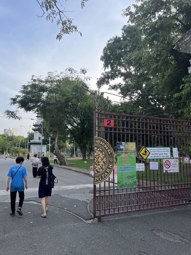 방콕에서 제일 추천하는 Lumphini park