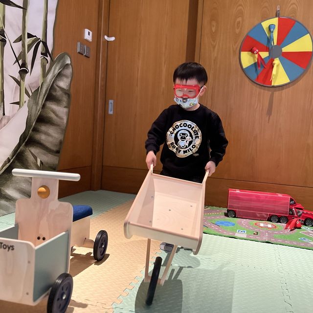 入住文華東方的小孩特別幸福