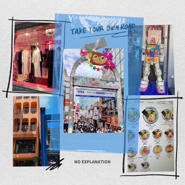 🎭 色彩繽紛的原宿 🎉 