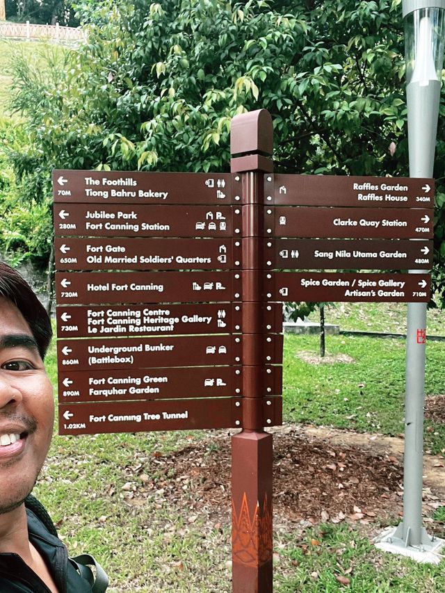 จุดถ่ายรูปยอดฮิต ปักหมุด Fort Canning Tree Tunnel