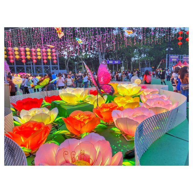 維園中秋戲棚。維多利亞公園 