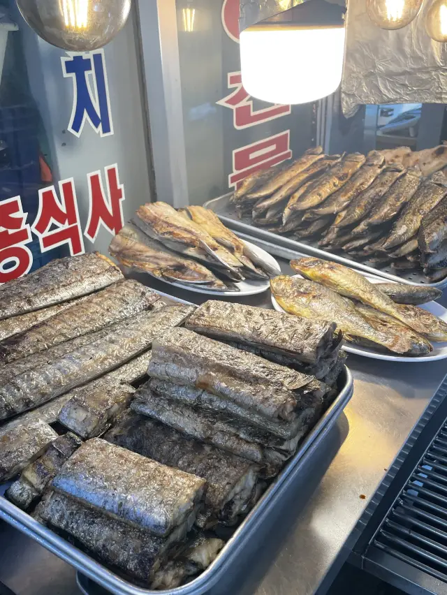【東大門】焼き魚通りで韓国人レビューが多かったお店🇰🇷 전주집