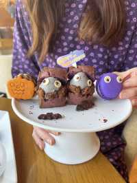 【福岡カフェ】ハロウィン限定アフタヌーンティー👻