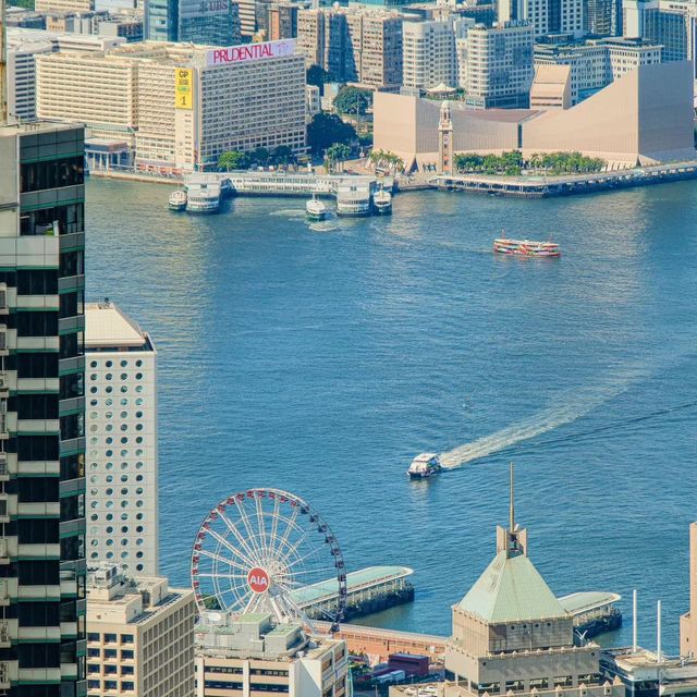 香港太平山🏞️登上維港之巔感受無限美景🌆🚠✨