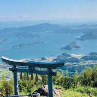 山巔的神聖寶殿🪆倉岳神社⛩️🏞️🌊 
