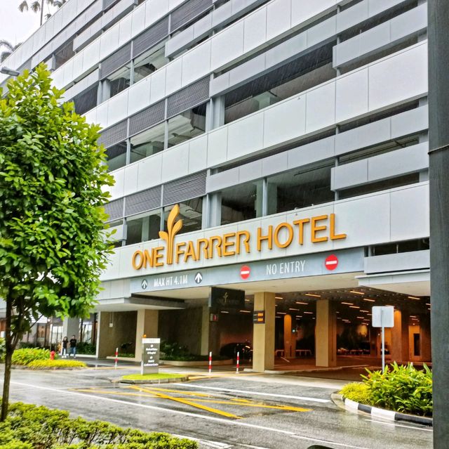 Iconic Big Green Apple at One Farrer Hotel 