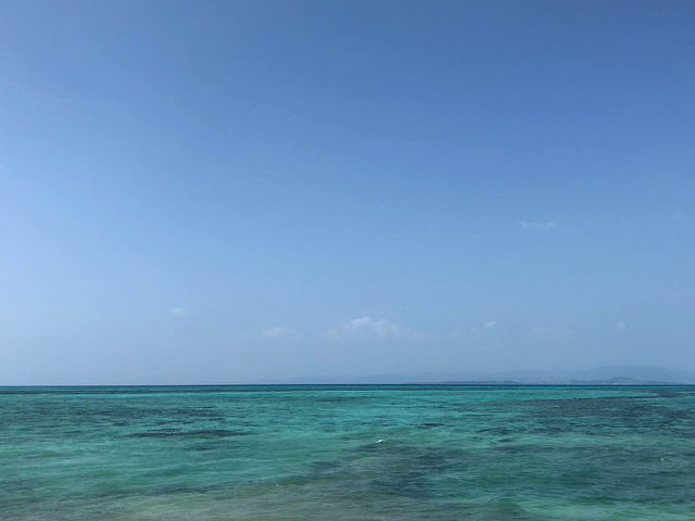 石垣島の絶景海とソーキそば